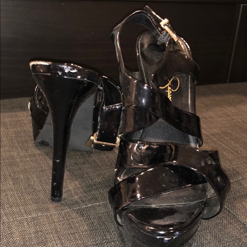 Black heels